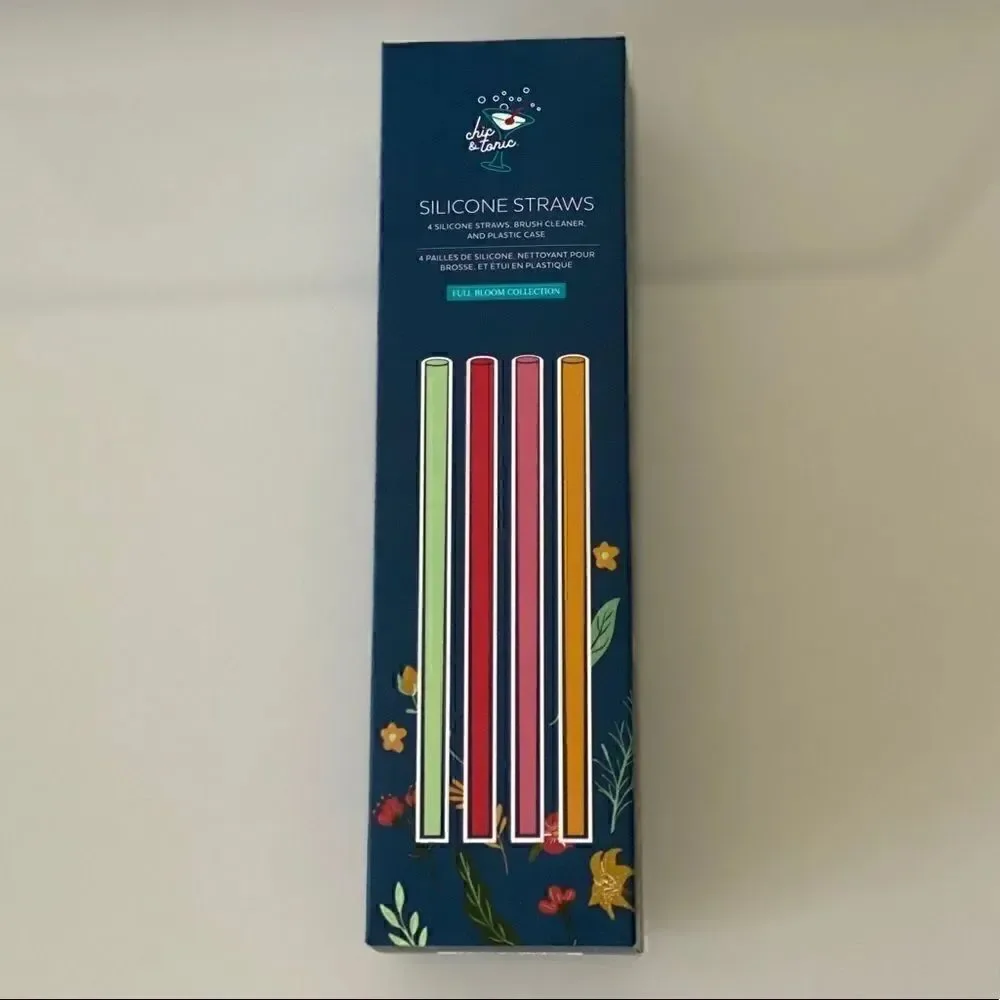 Chic and Tonic Silicone Straws